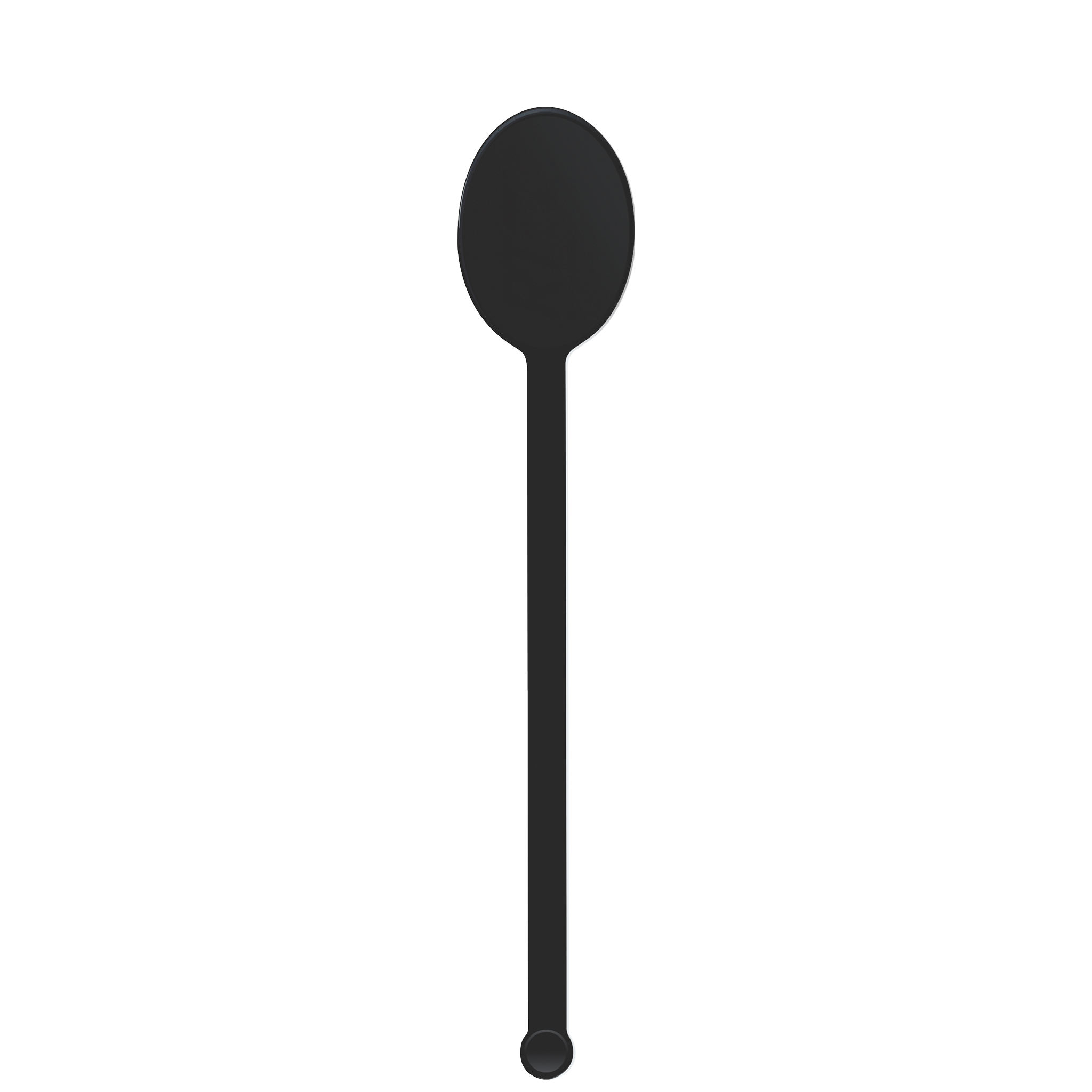 Plastic Drink Stirrer 6.000" Upright Oval (Color) Digital Print 5