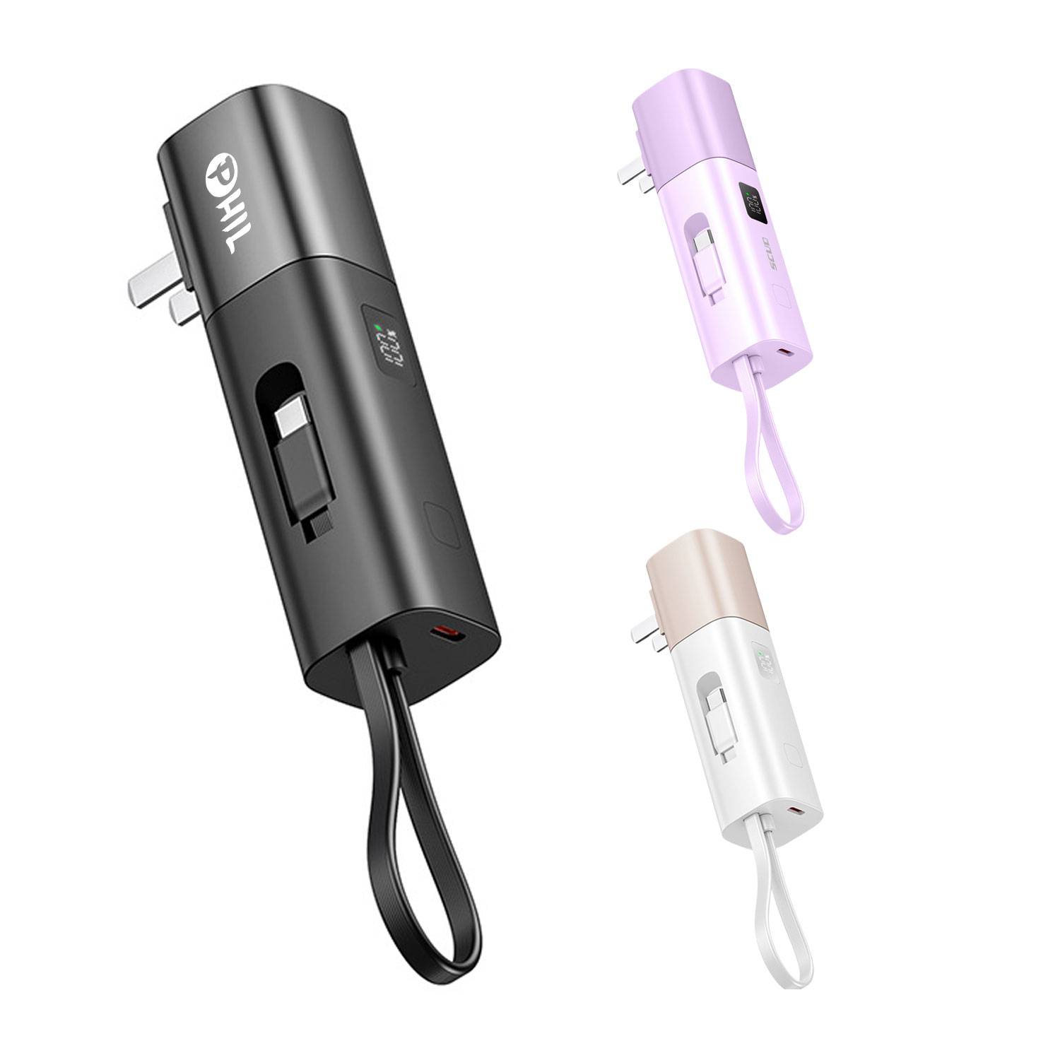 Compact Portable 20W Type-C Mobile Power Bank 2