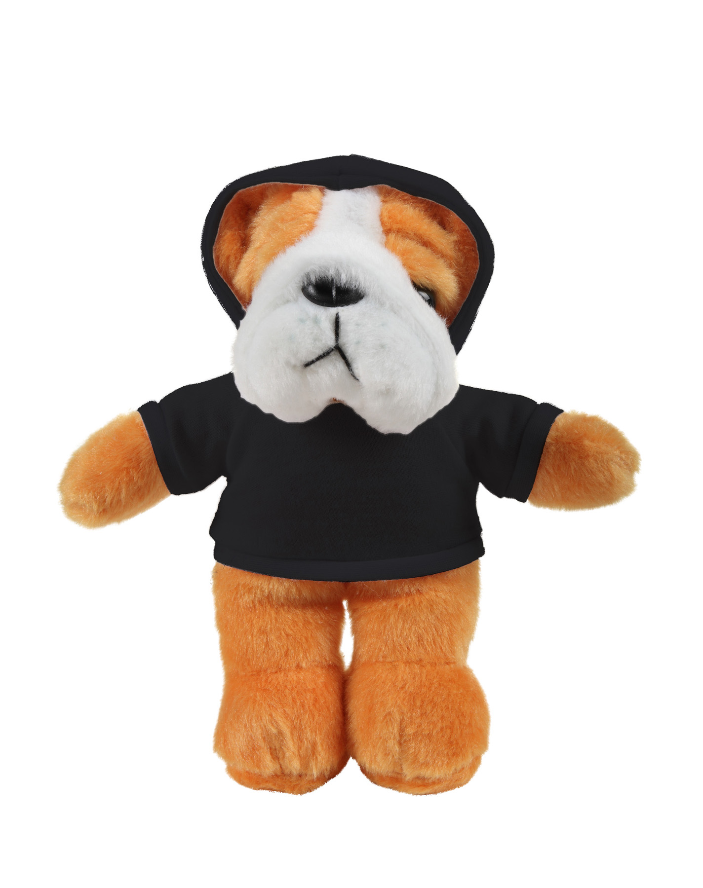 soft plush Bulldog with hoodie 12