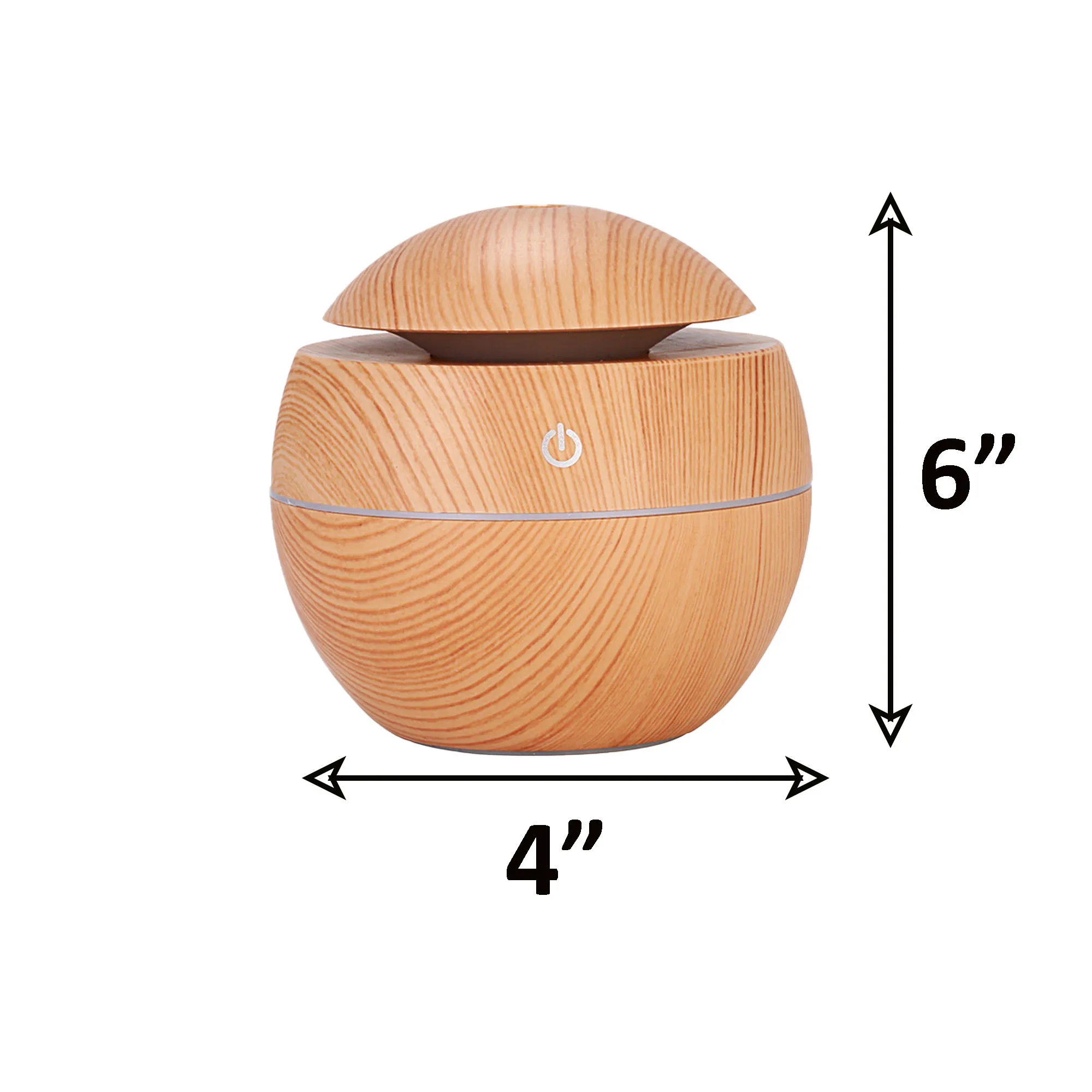 Night LED Light Electric Essential Oil Diffuser - 130ml 4