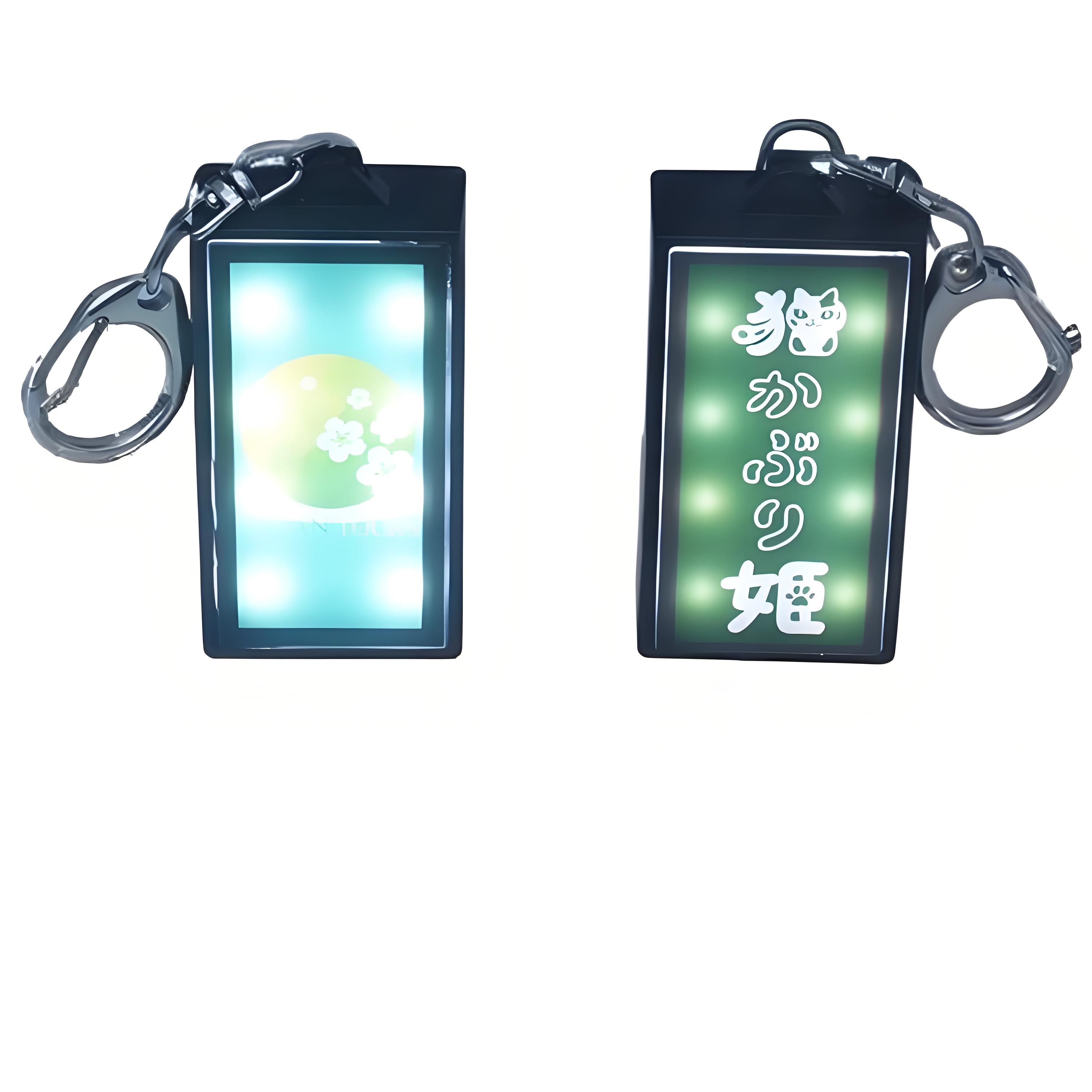 Personalized LED Sign Keychain 1