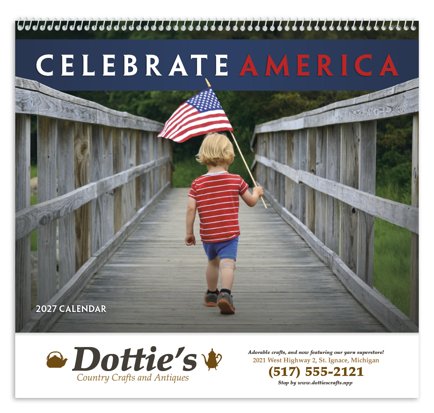 Good Value™ Celebrate America - Spiral Calendar 59