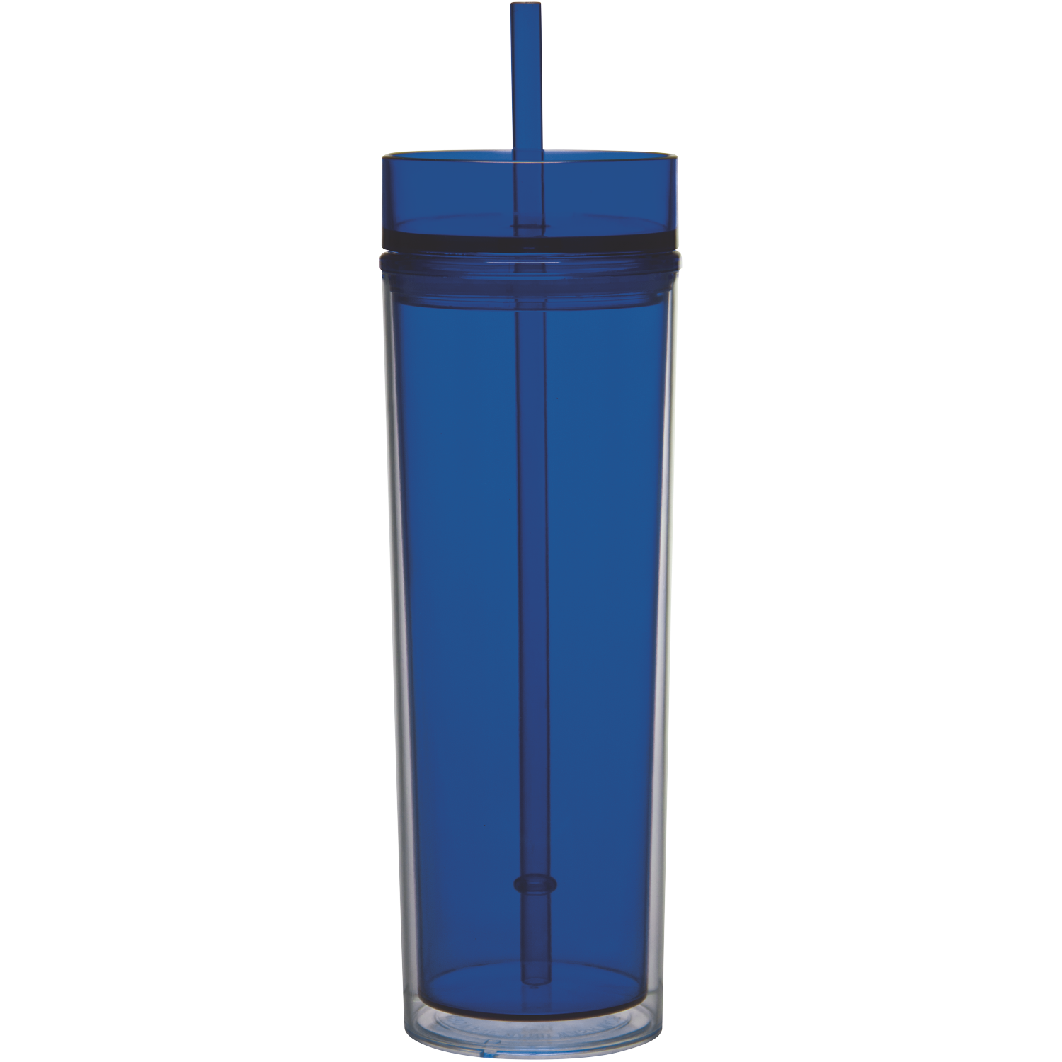 16 Oz Tube Tumbler With Straw 2