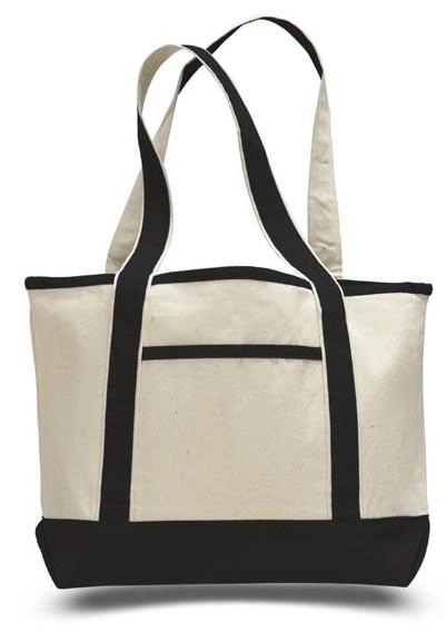 Canvas Boat Tote, custom tote bag with logo imprint 6