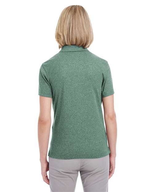 Women's Heathered Pique Polo - UC100W 9