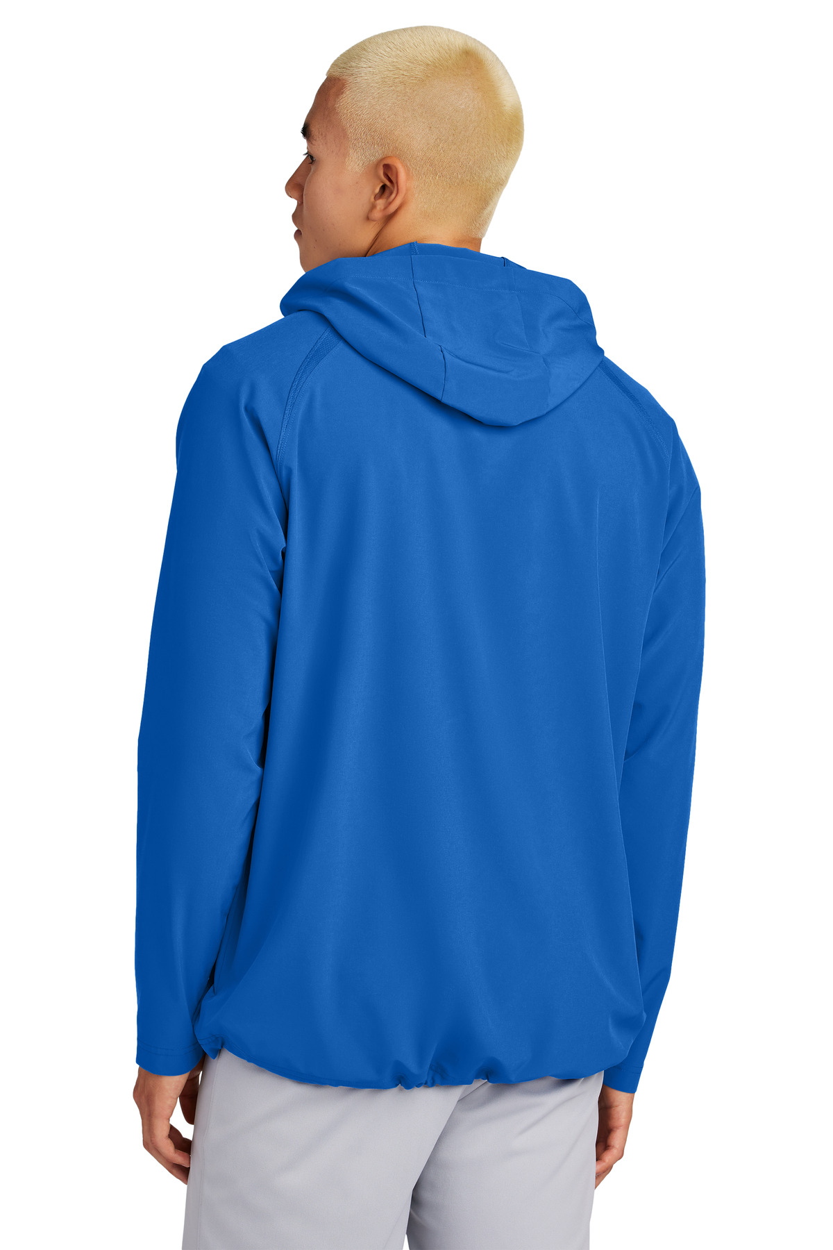 Sport-Tek Repeat 1/2-Zip Long Sleeve Hooded Jacket JST488 12
