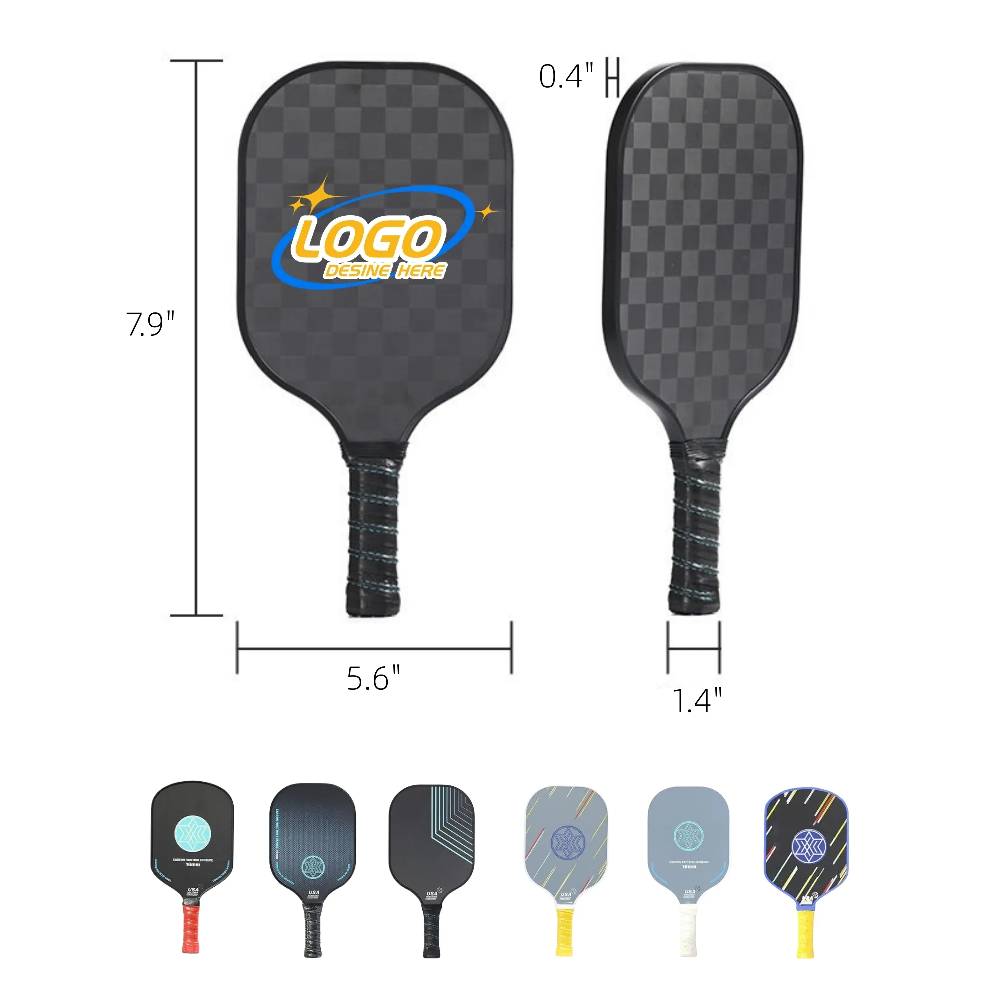 Carbonfiber Pickleball Paddle Outdoor Sports 2