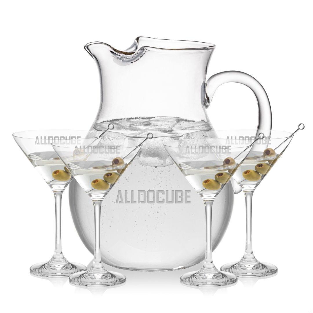 Montclair Pitcher & Burlington Cocktail Set 9