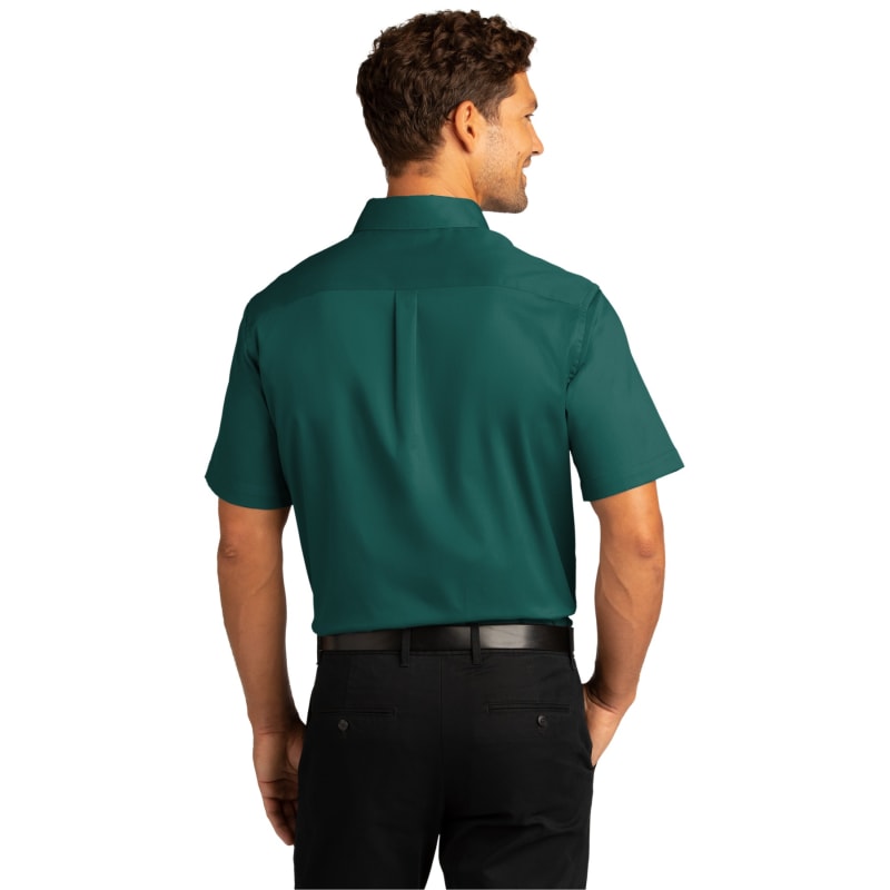 Port Authority Short Sleeve SuperPro React Twill Shirt. 74