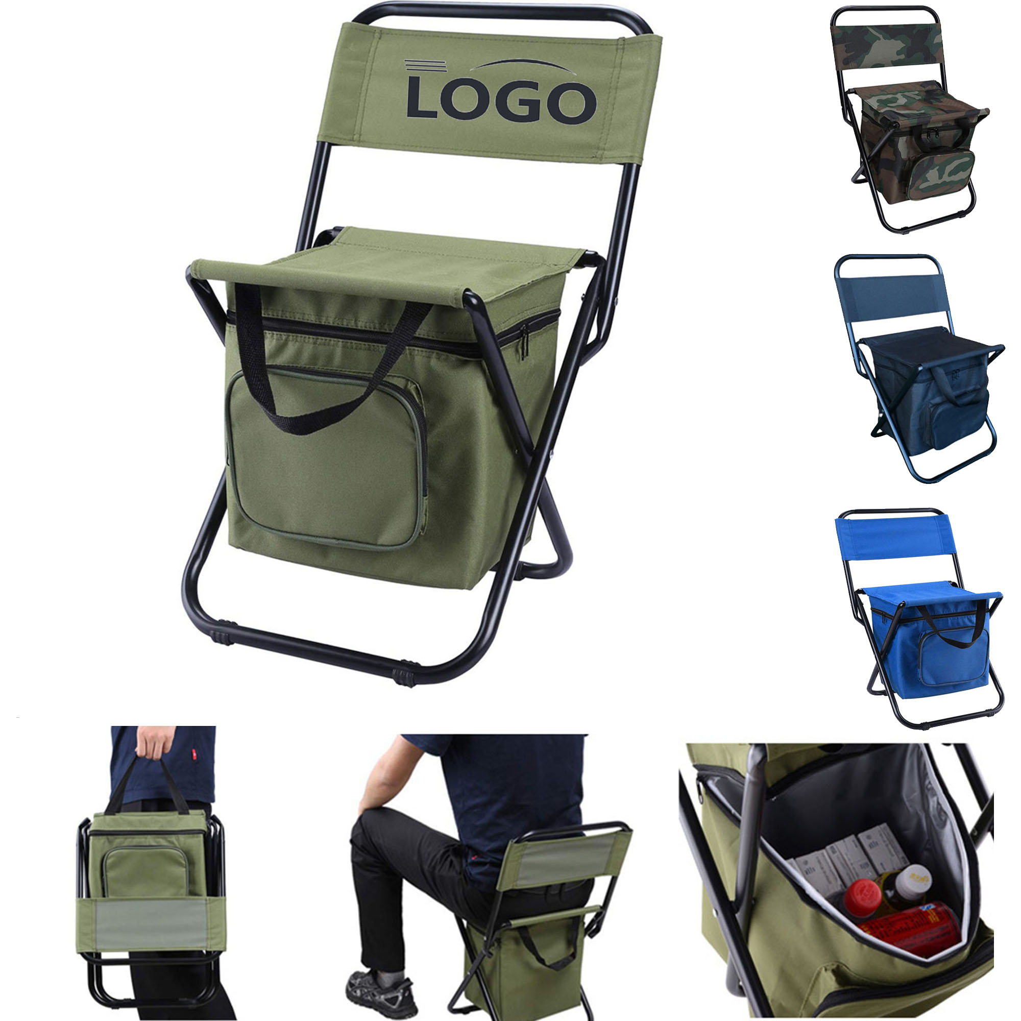 Portable Outdoor Folding Ice Pack Chair 4