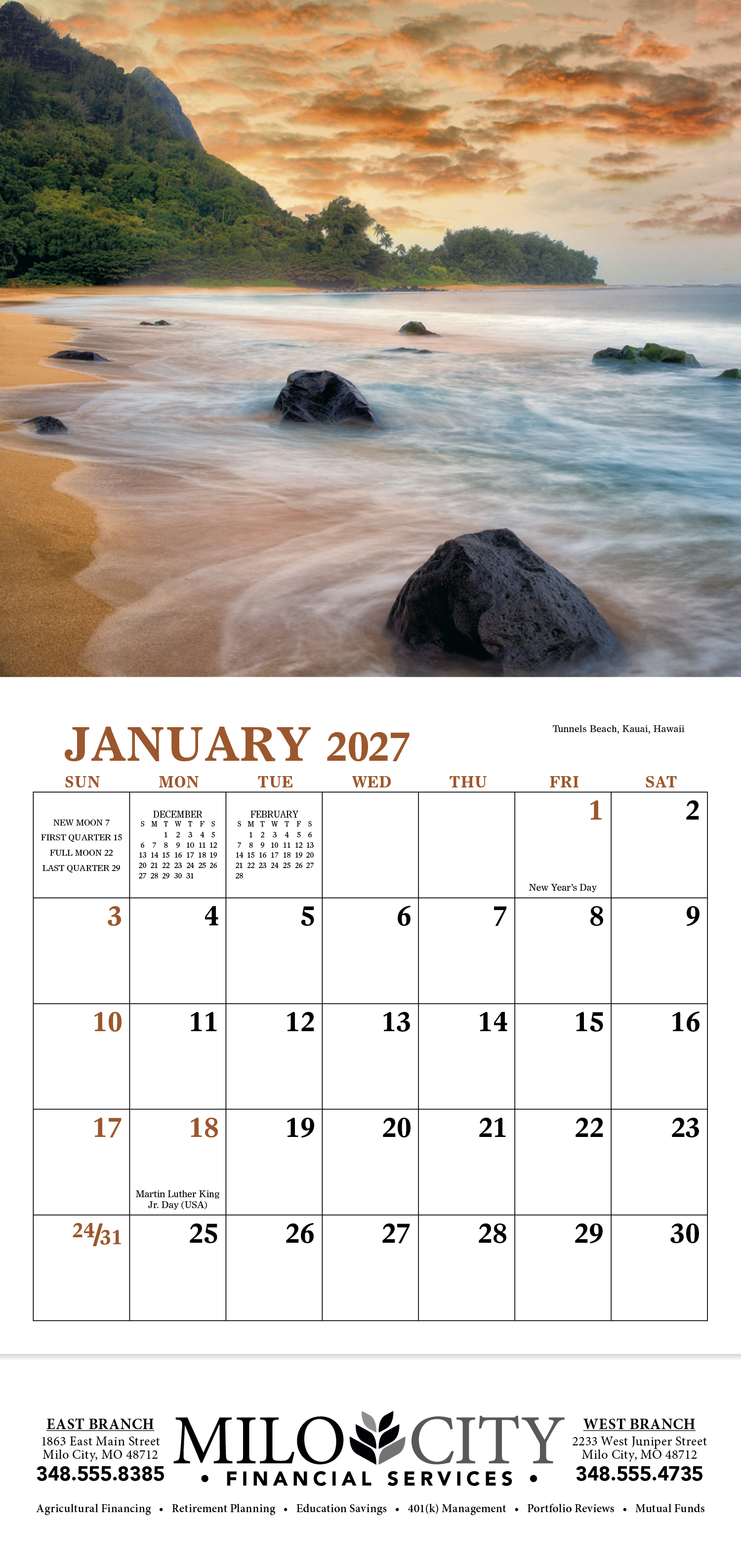 Good Value™ Landscapes of America - Mini Calendar 65