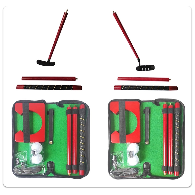 Golf Club Aluminum Alloy Putter Kit for Travel and Indoor 5