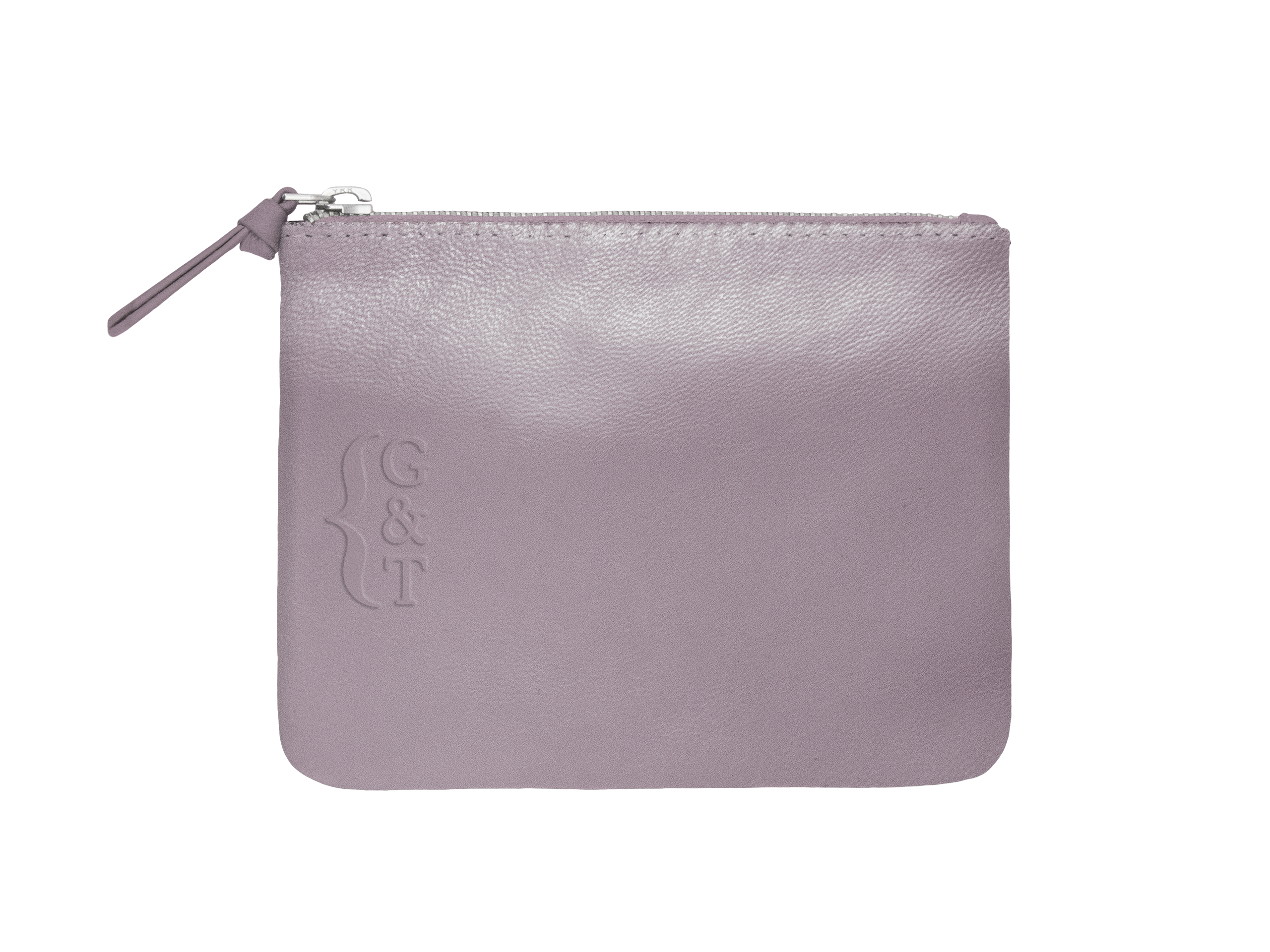 Real Leather Flat Pouch Small