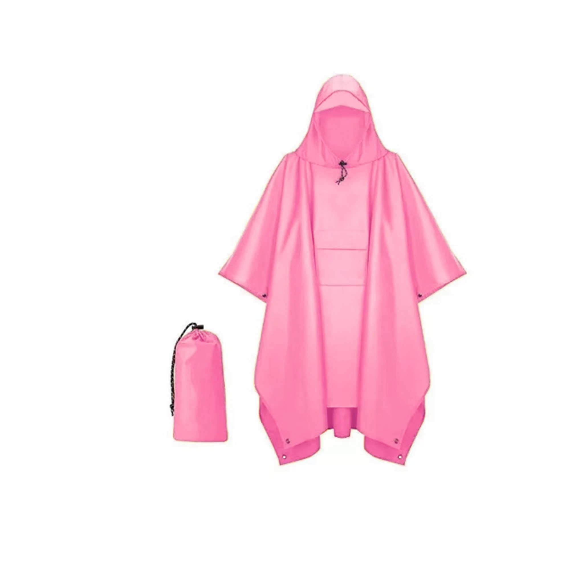 MOQ 50 PCS Durable Multifunctional Camping Raincoat 6