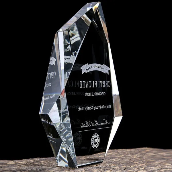 Faceted Crystal Iceberg Peak Award 4