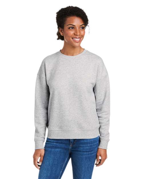 Women's Garment-Dyed Crewneck Sweatshirt - K002794 12