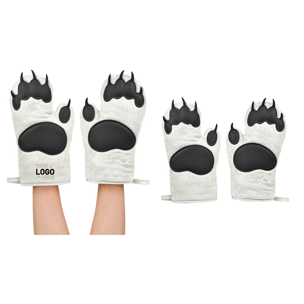 Fred and Friends Oven Mitts Bear Hands, Set of 2 3