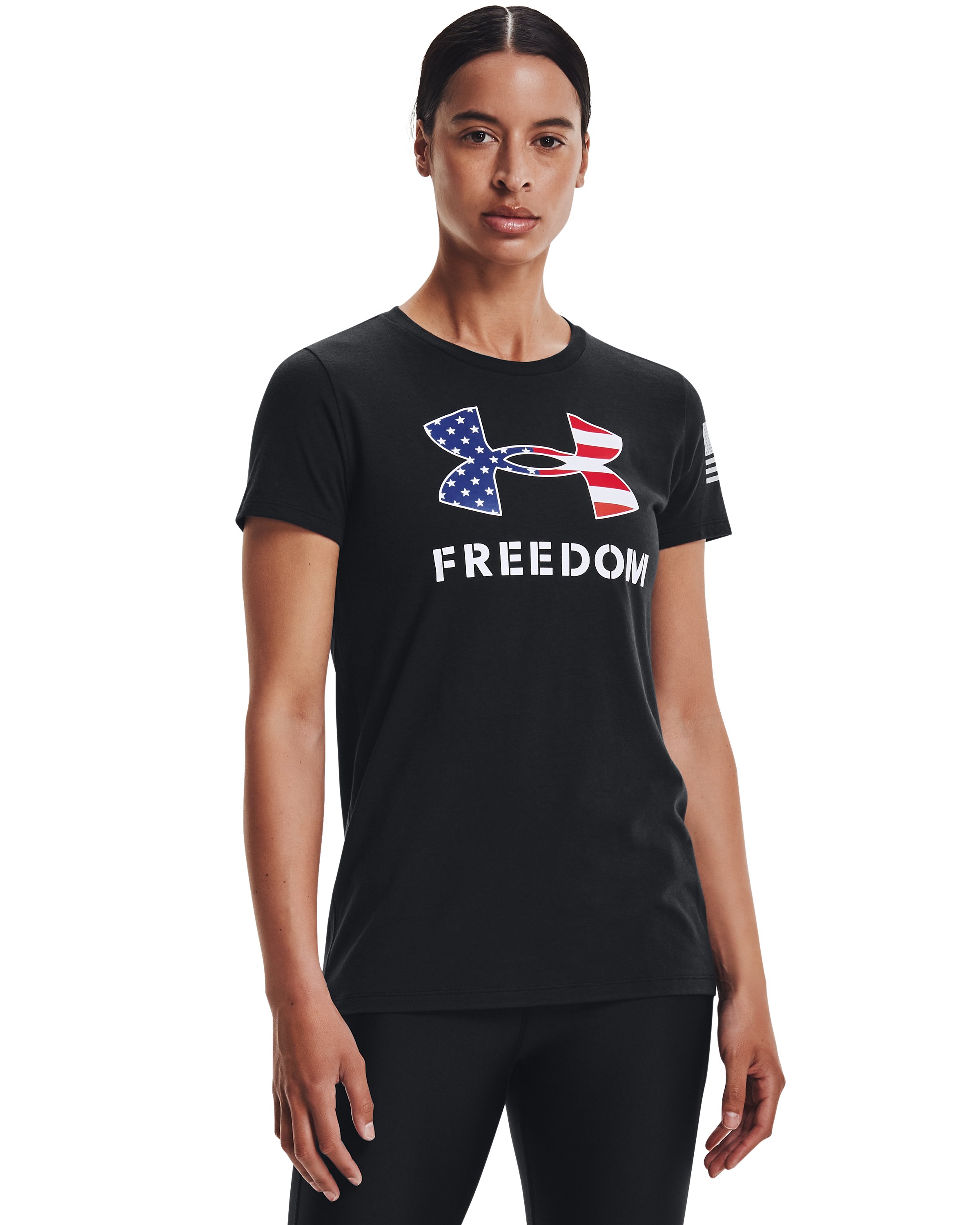 UA Freedom Logo Women's T-Shirt 8
