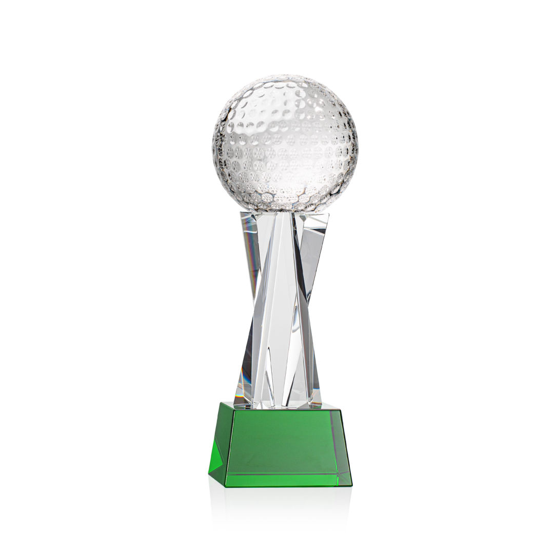 Golf Ball Award on Grafton Base - Green 11