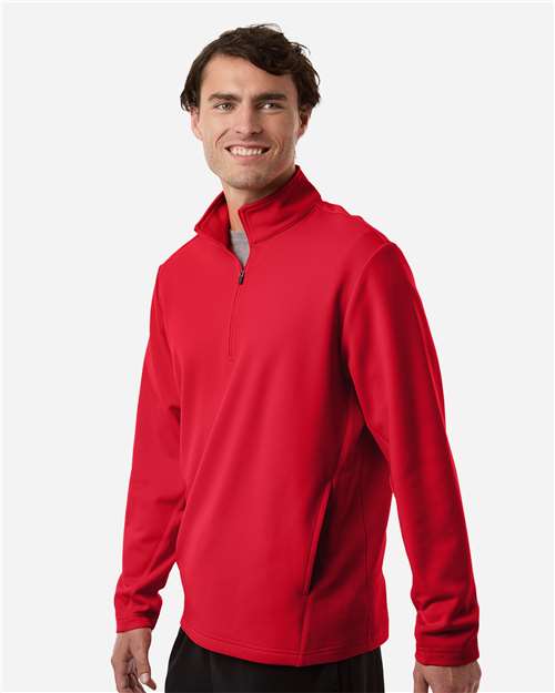 Unisex Squad Cadet Quarter-Zip Tech Fleece Pullover - TT401 24