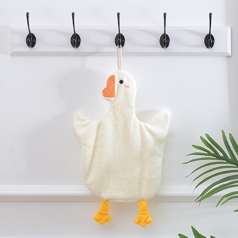 Goose Shaped Cute Children Hand Towel 3