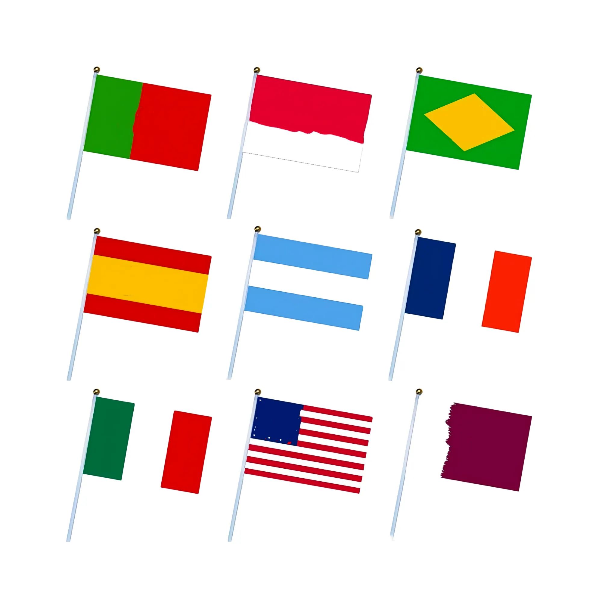 Mini Hand Waving Flag 2