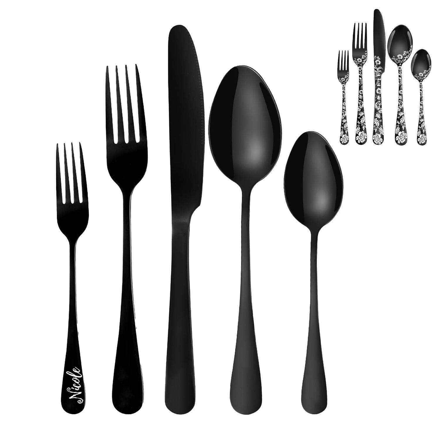 20-Piece Stainless Steel Set