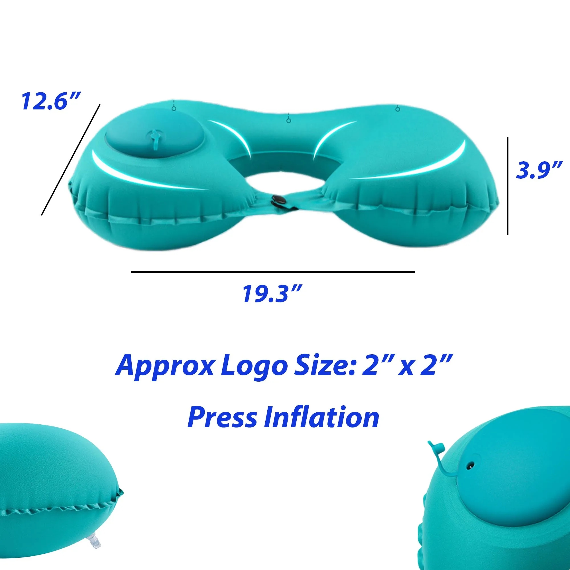 Inflatable U-shaped Pillow Travel Essential 5