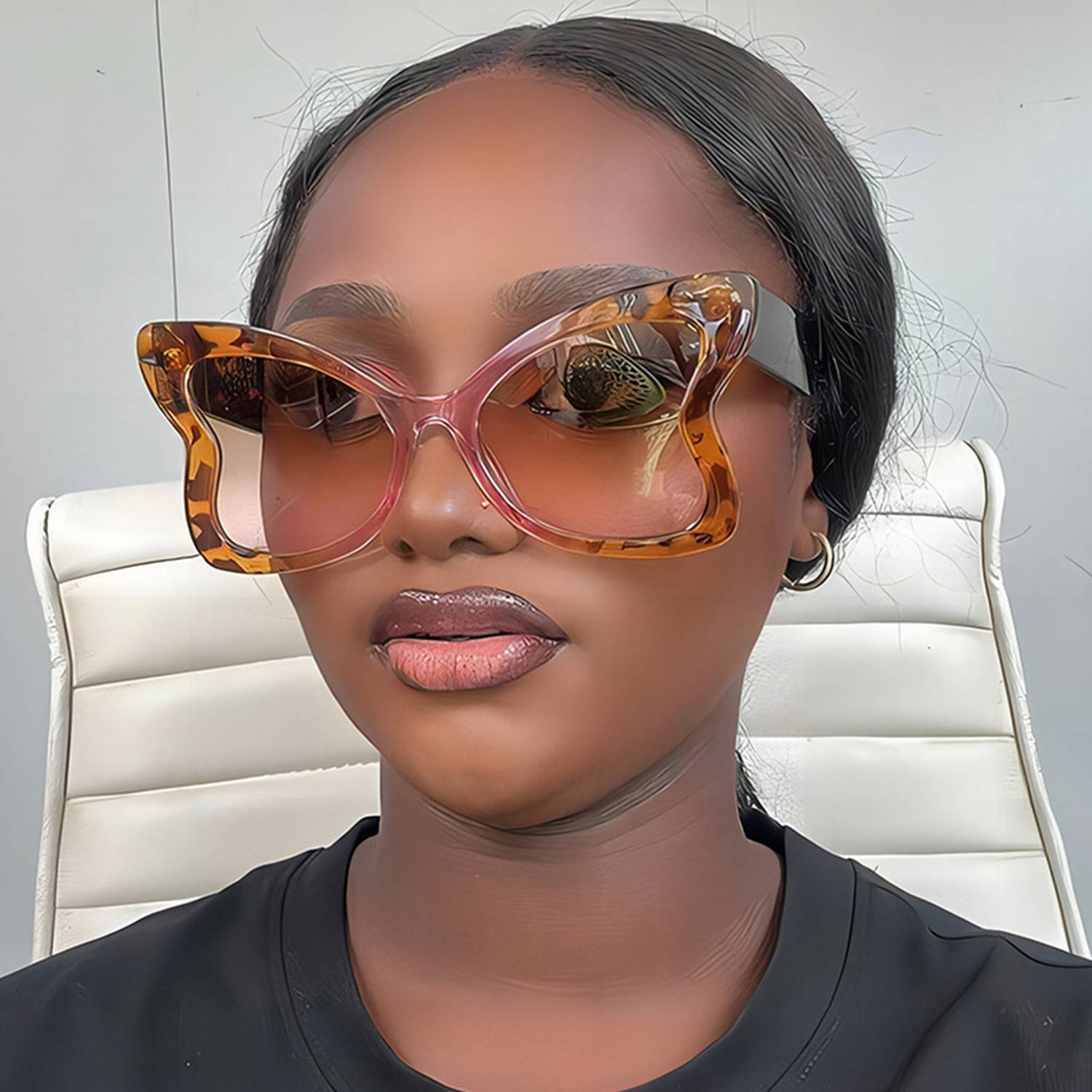 Vintage Classic Butterfly Shape Sunglasses 3