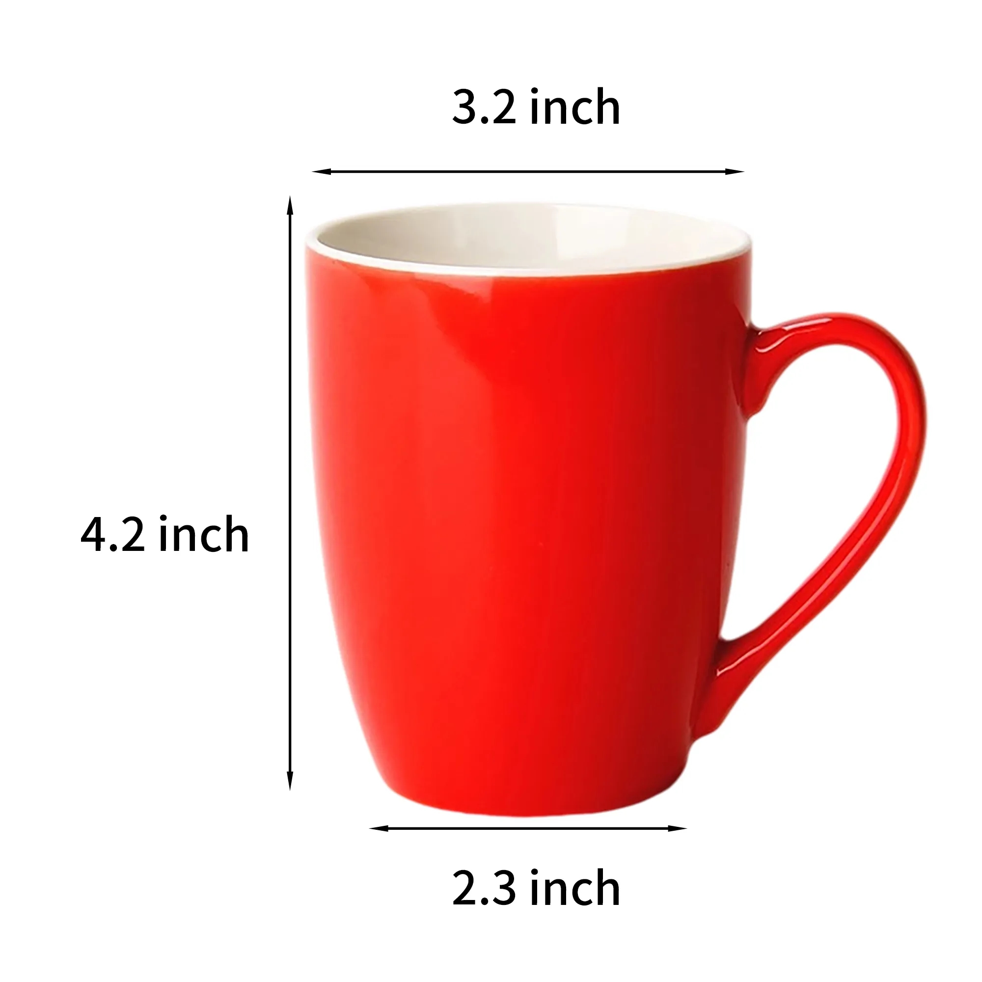 14oz Durable Ceramic Coffee Mug 4