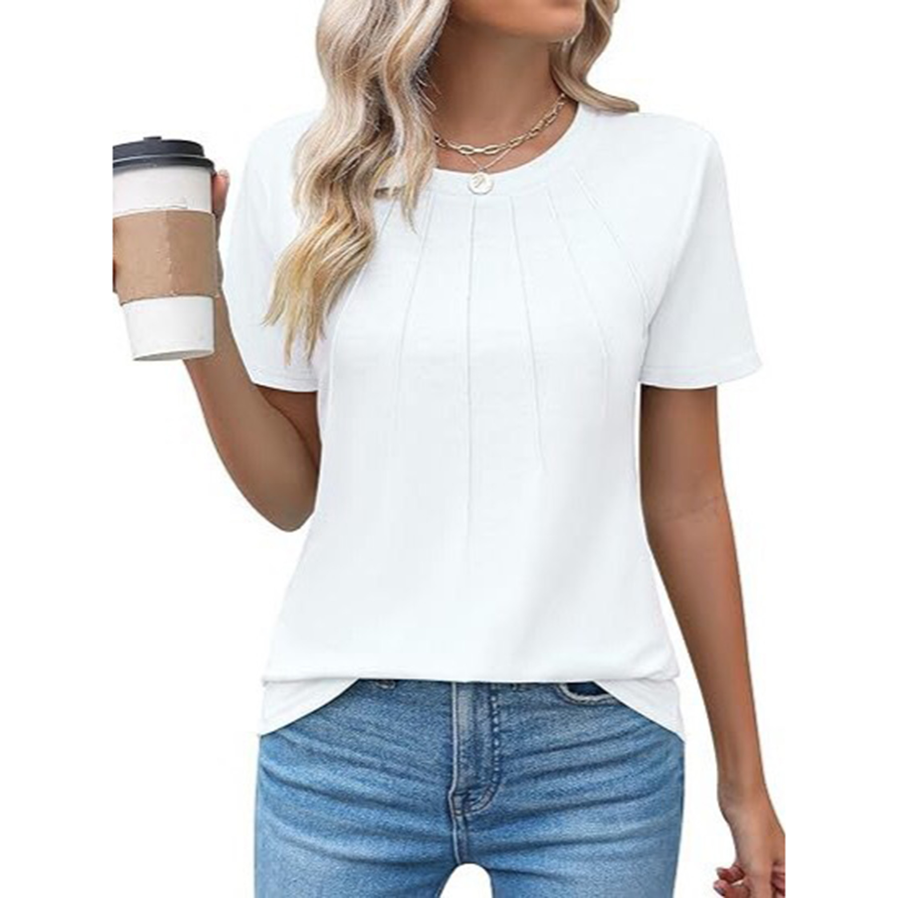 Blouses for Women Short Sleeve Shirts  4