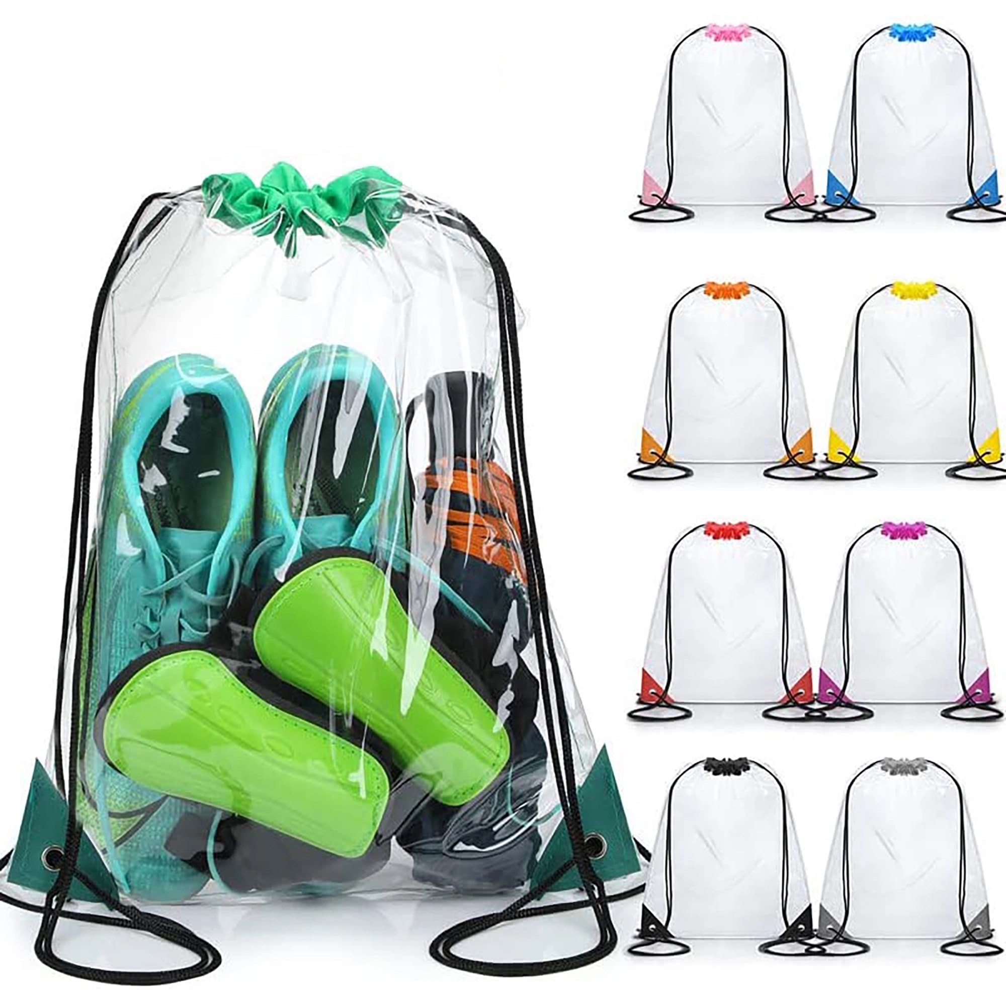 Clear Drawstring Backpack 1