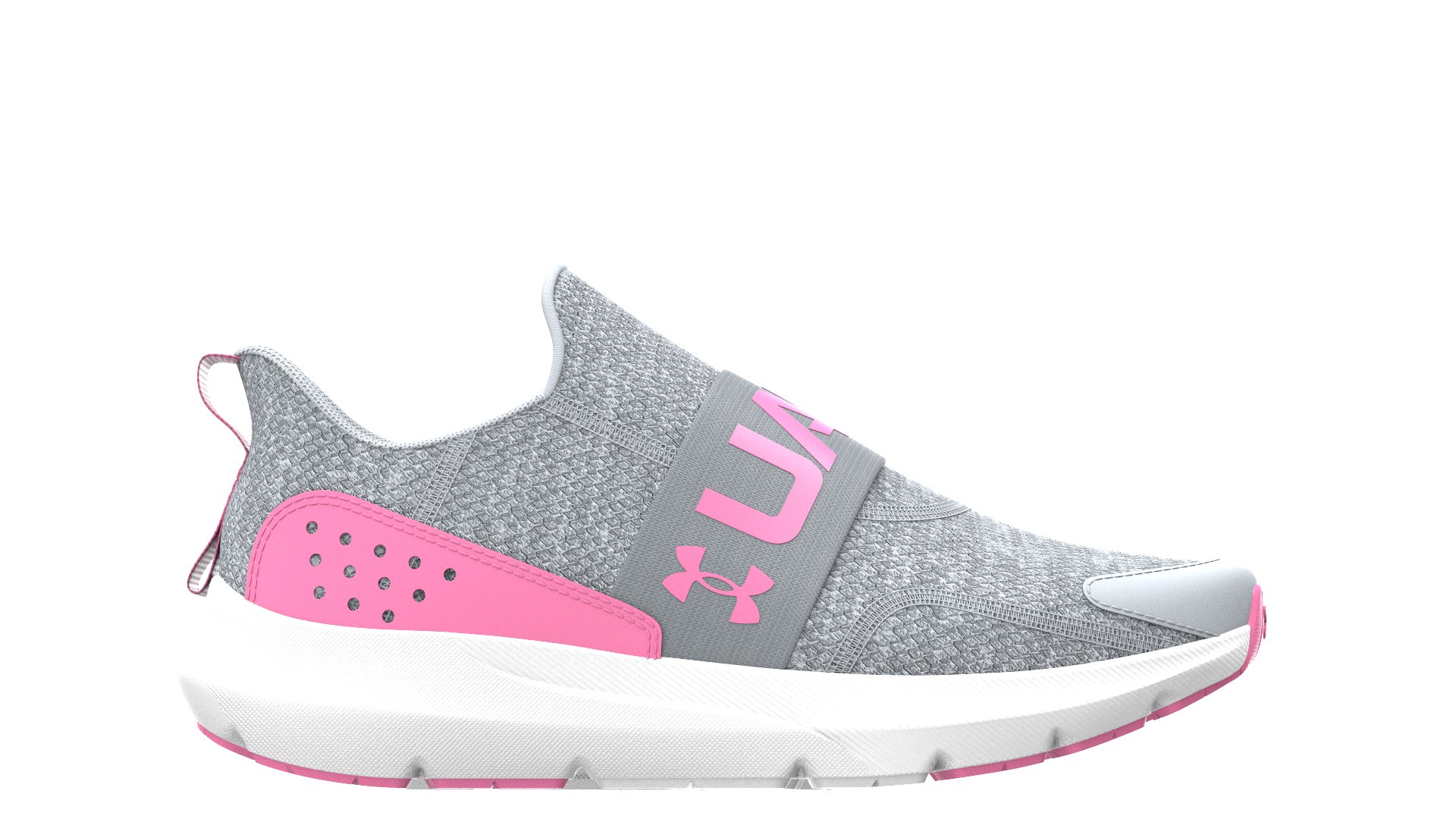 UA Surge 3 Slip Girls' Running Shoes 3