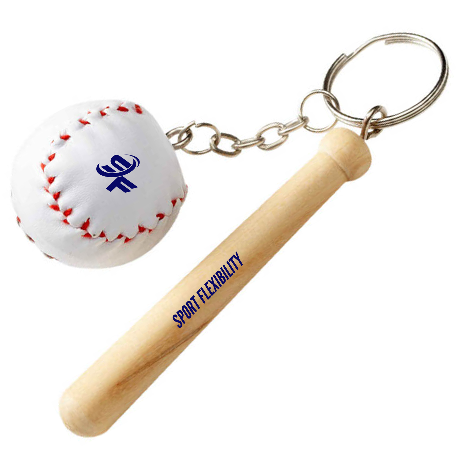 Baseball & Bat K/c 1