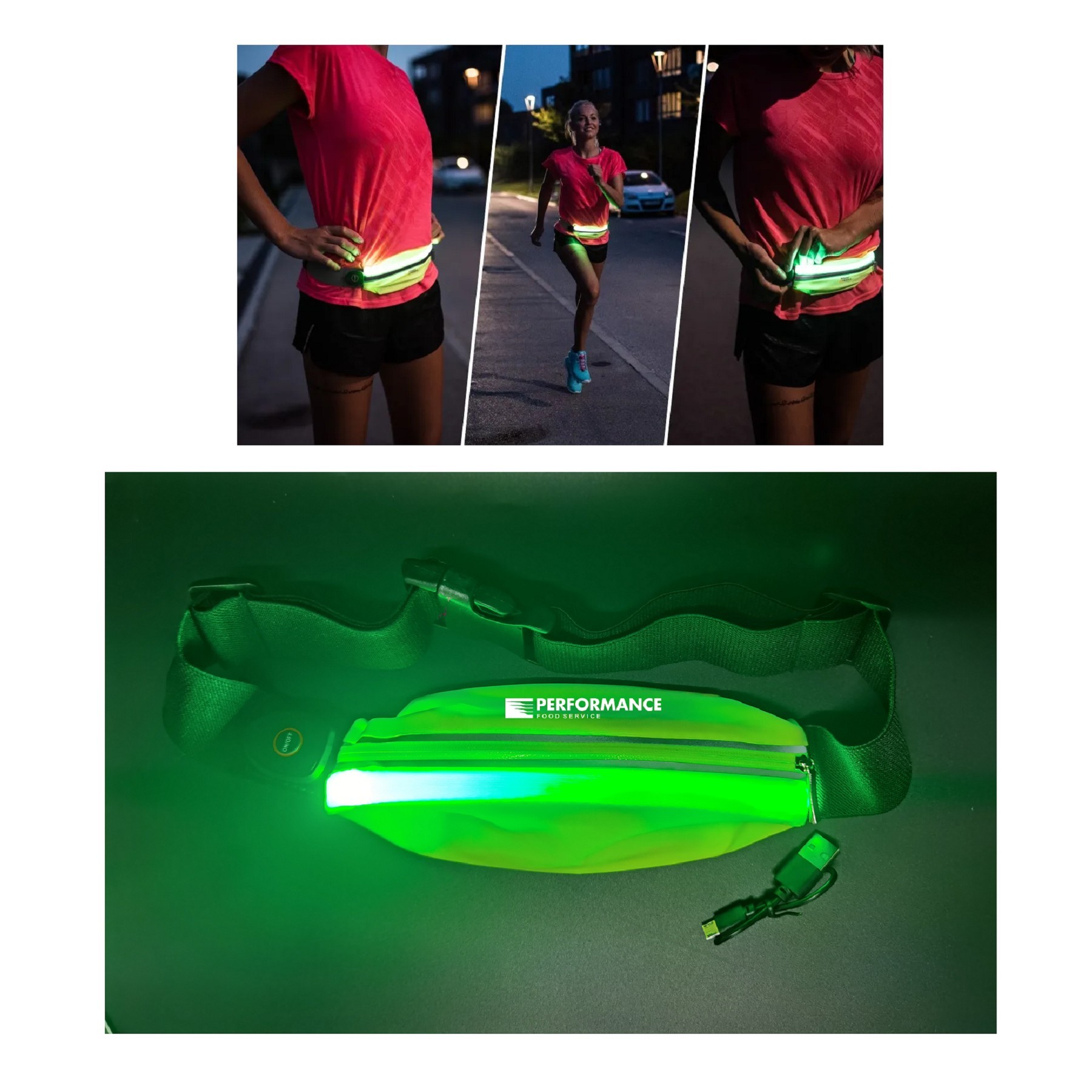 Light Up Chargeable Fanny Pack 2