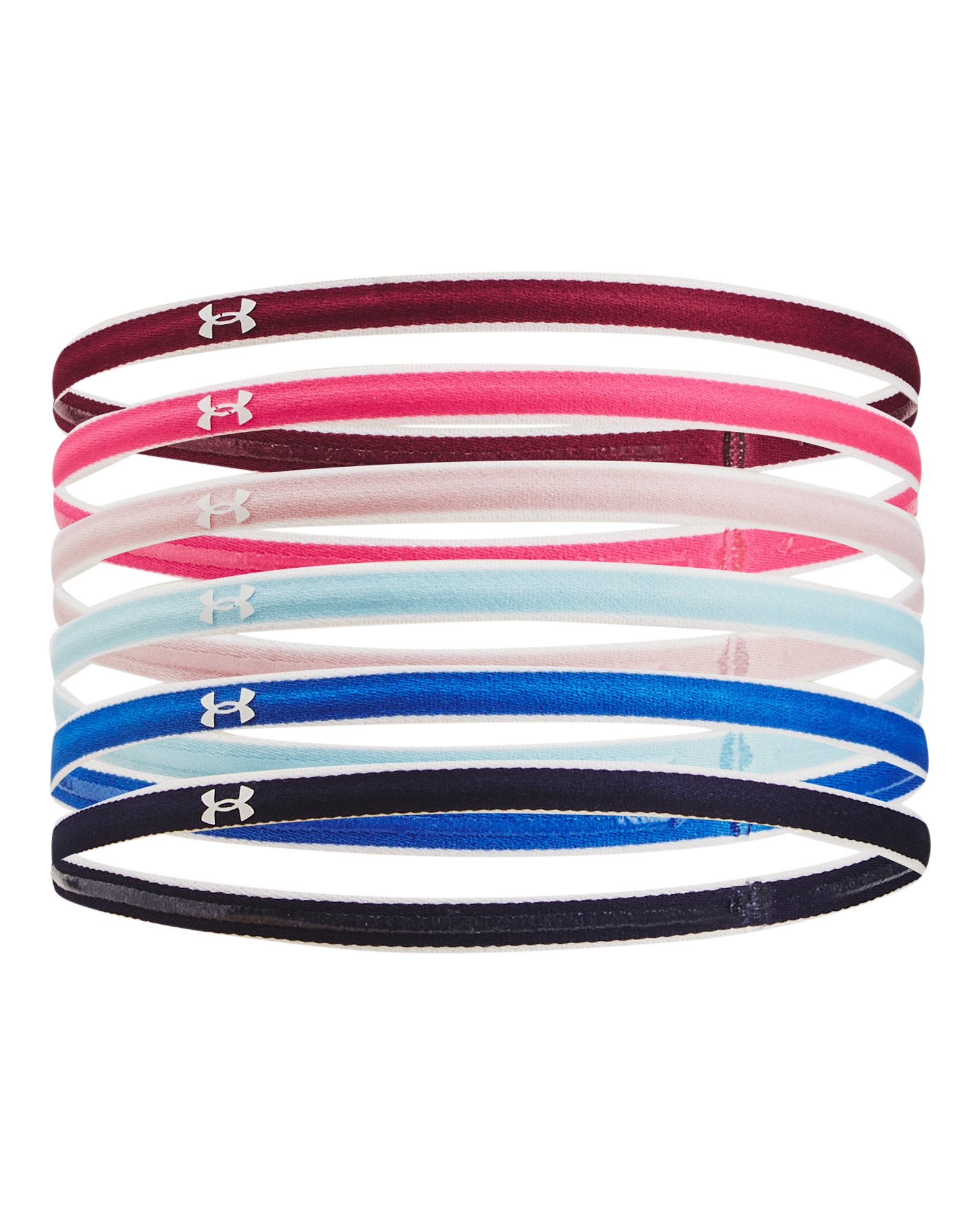 UA Mini Girls' 6-Pack Headbands 11