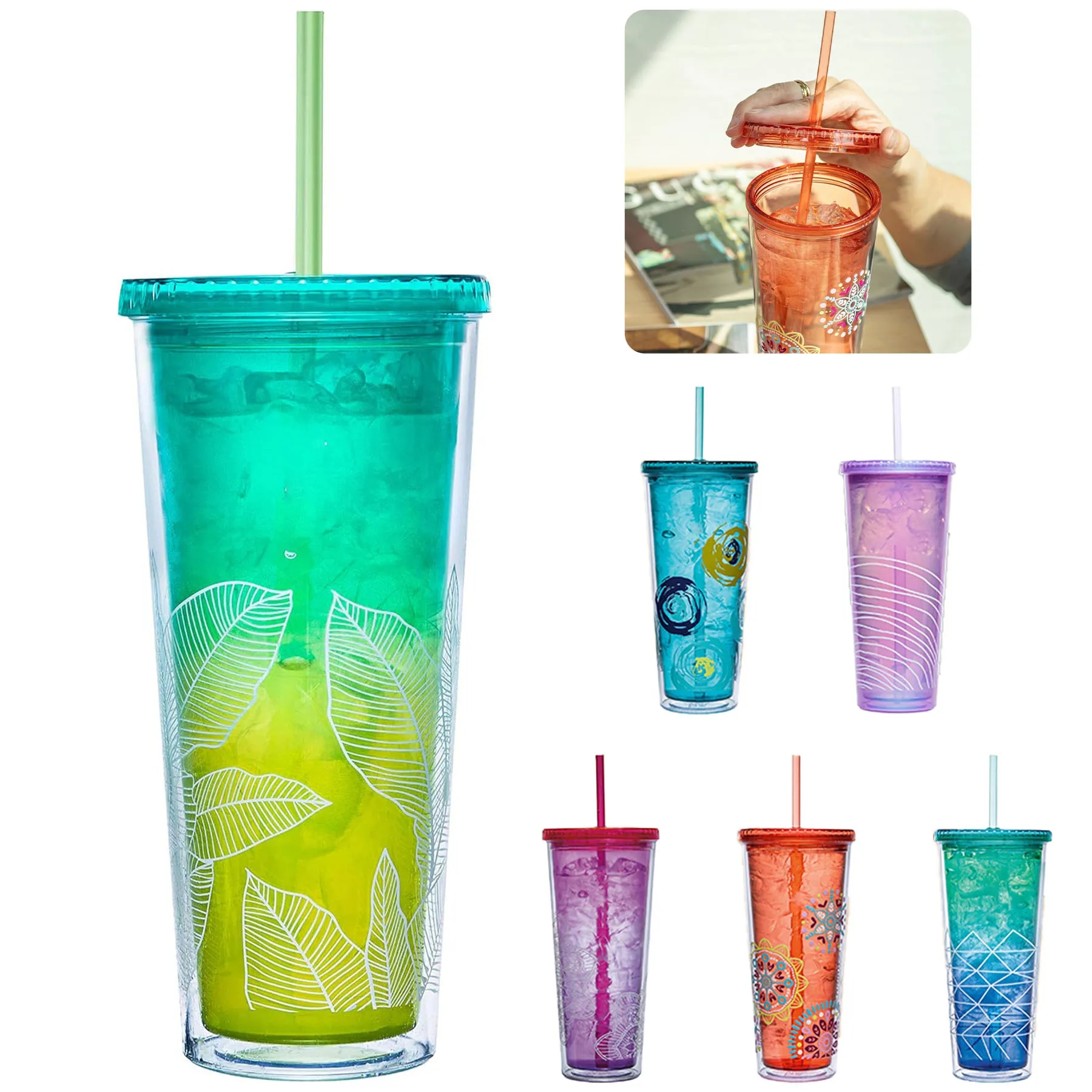 Double Wall Plastic Tumbler 3