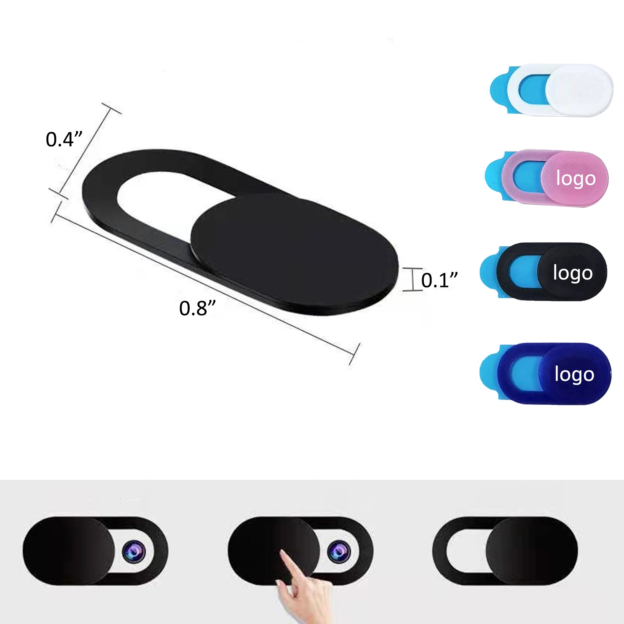 Ultra-thin Webcam Cover Slide MOQ100