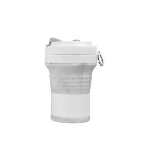 450ml Silicone Collapsible Cup With Handle 22