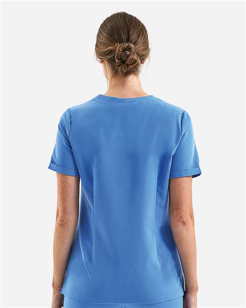 Women's Invincible V-Neck Stretch Scrub Top - NN310 31