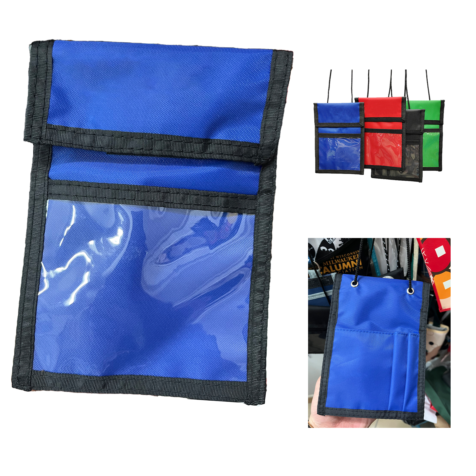 Neck Wallet Badge Holder 1
