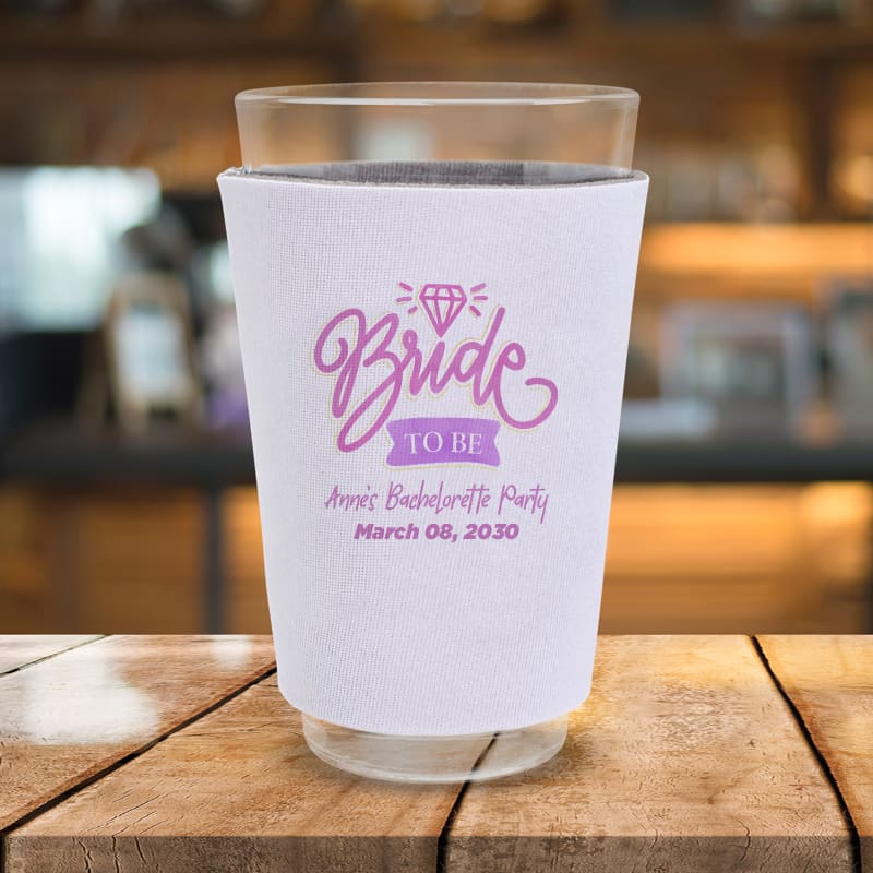 Full Color Foam Pint Glass Sleeves 4