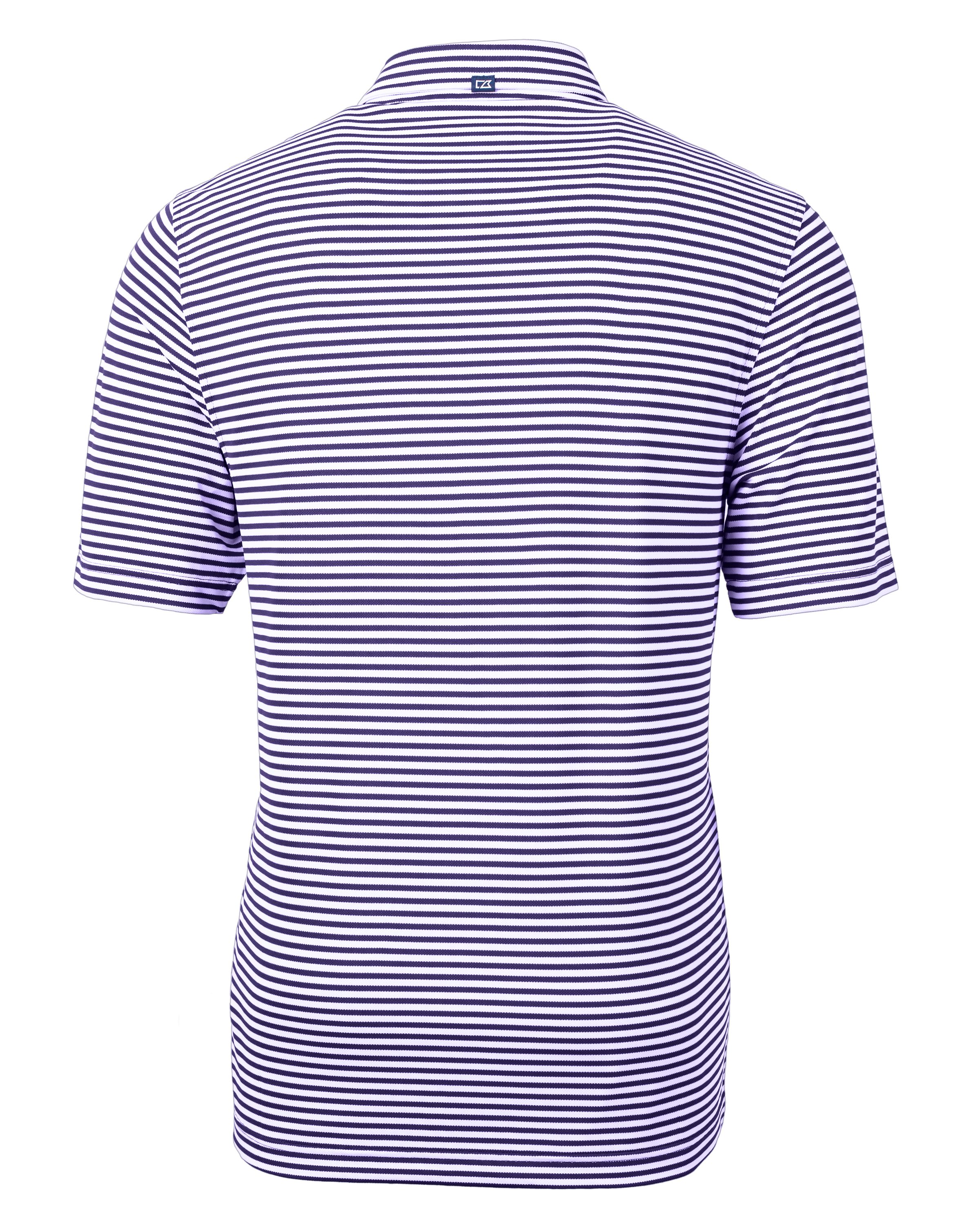 Cutter & Buck Virtue Recycled Stripe Featherlight Pique Mens Big & Tall Polo Big & Tall 29