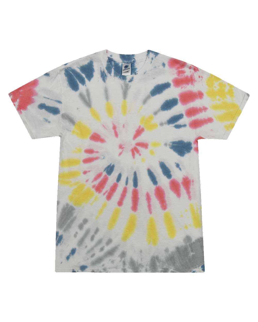 Unisex Multi-Color Tie-Dyed T-Shirt - 1000 117