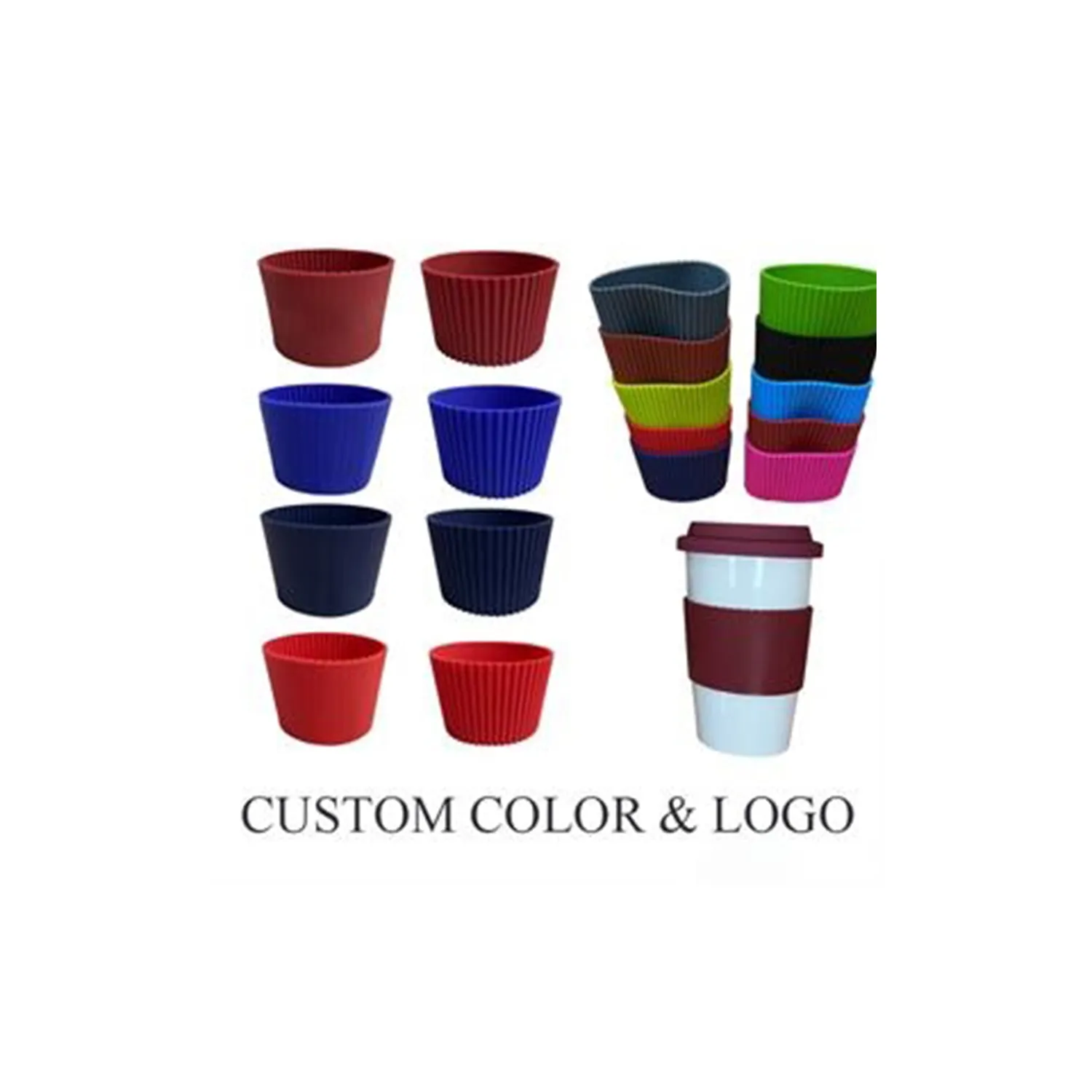 Non-Slip Silicone Cup Sleeve 3