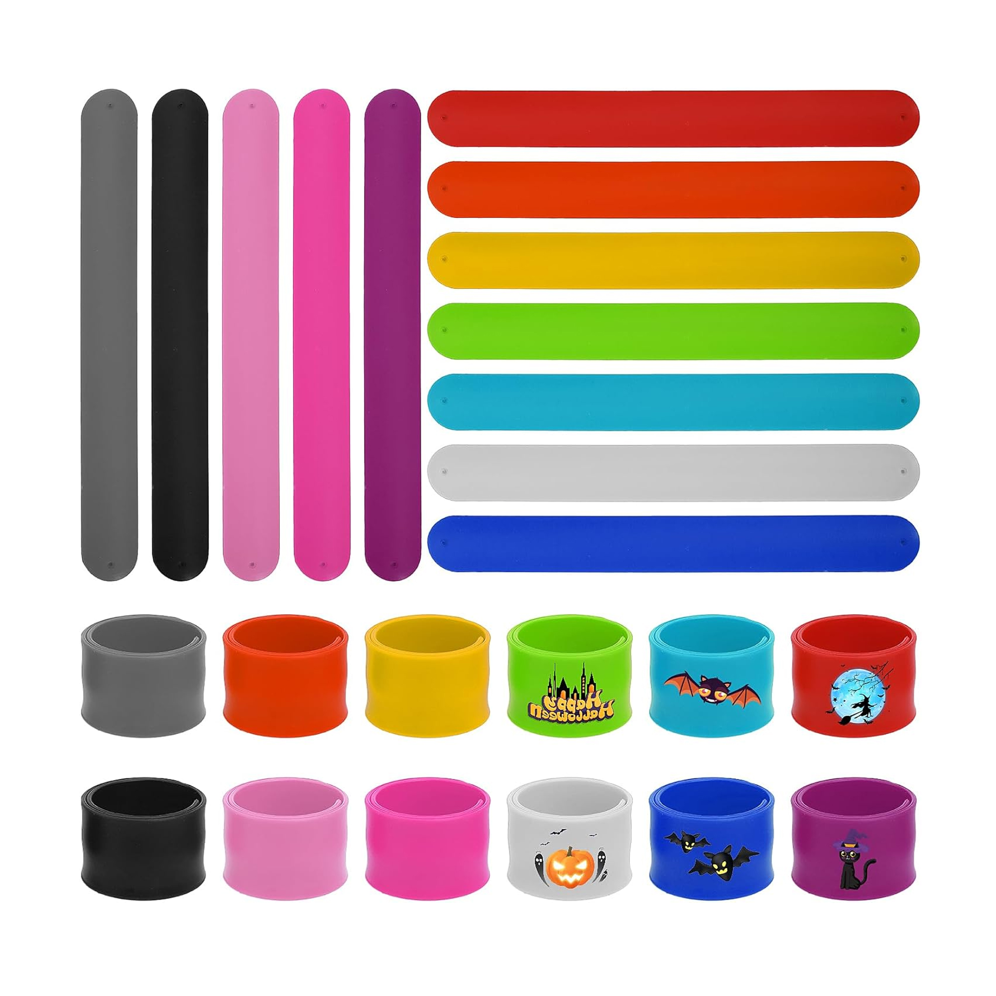 Silicone Custom Slap Bracelets 4