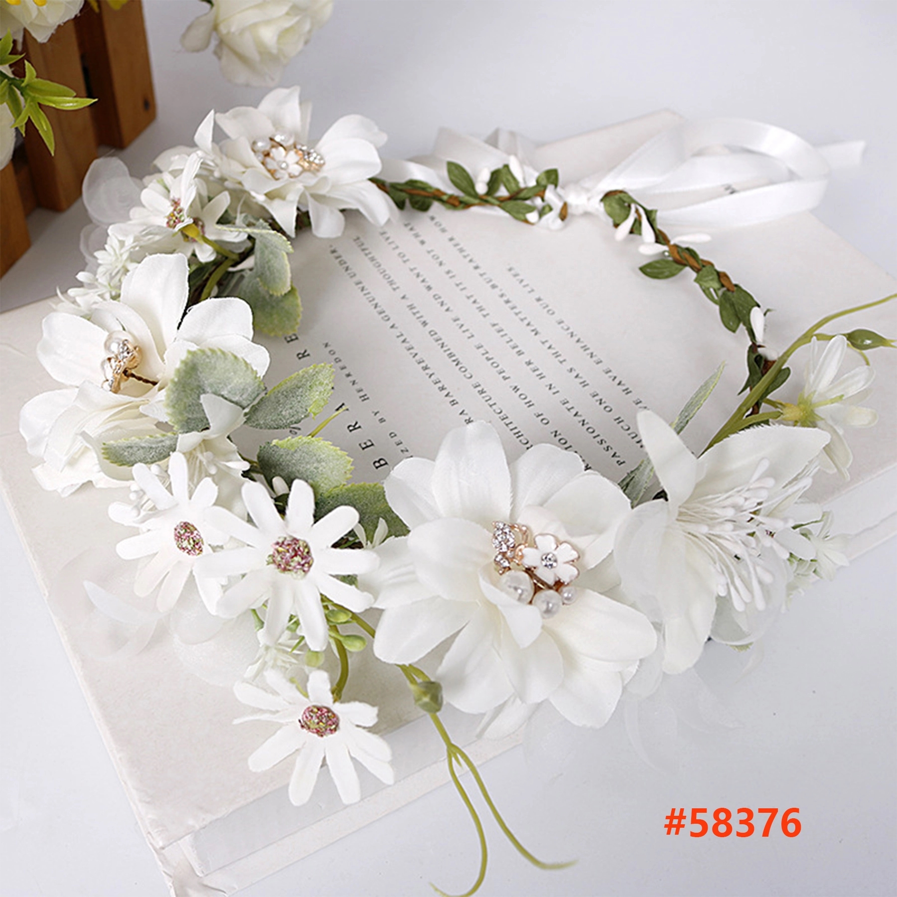High Quality Standard Handmade Flower Crown 15
