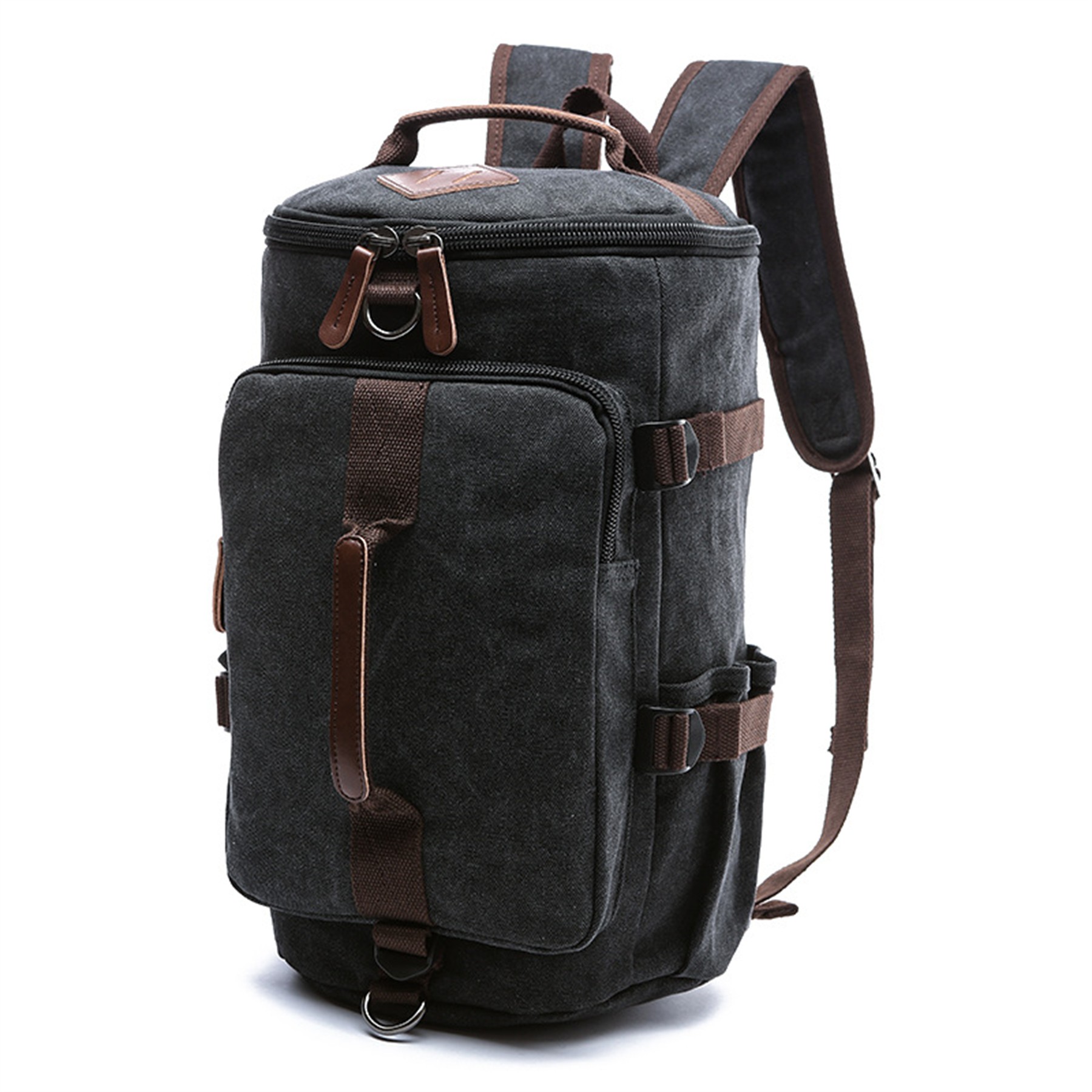 Vintage Canvas Convertible Travel Backpack 2