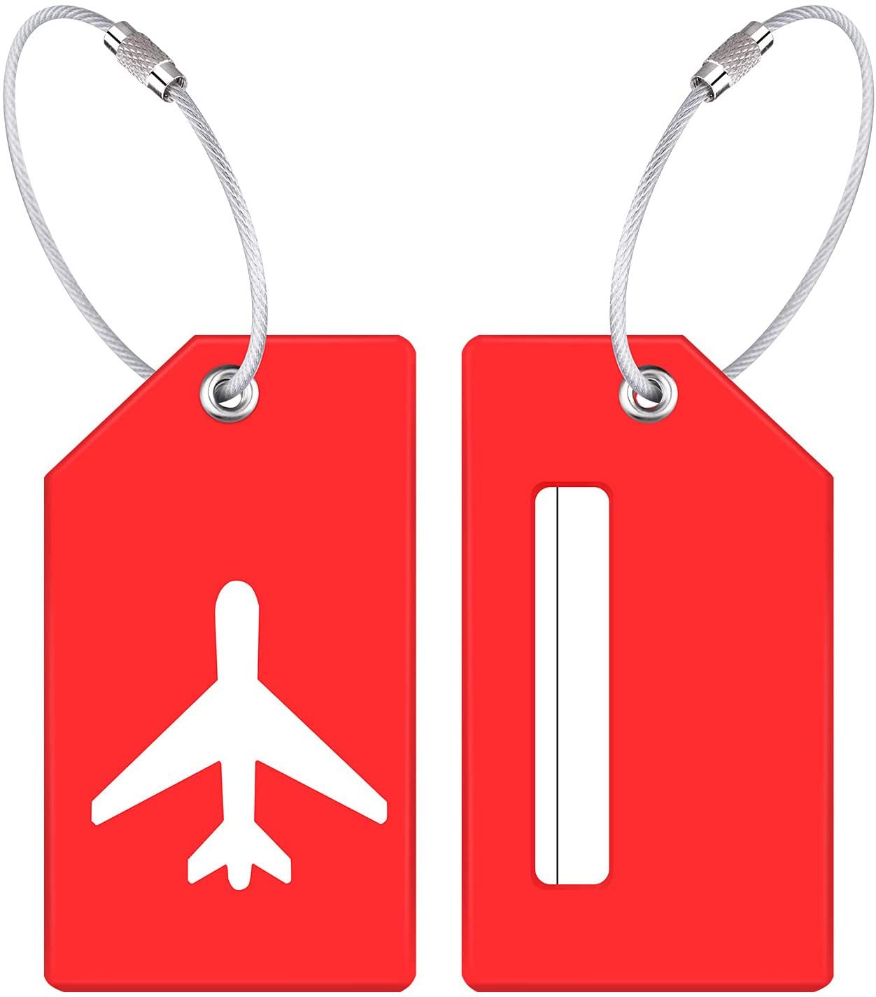 Silicone Luggage Tag with Name ID Card 30