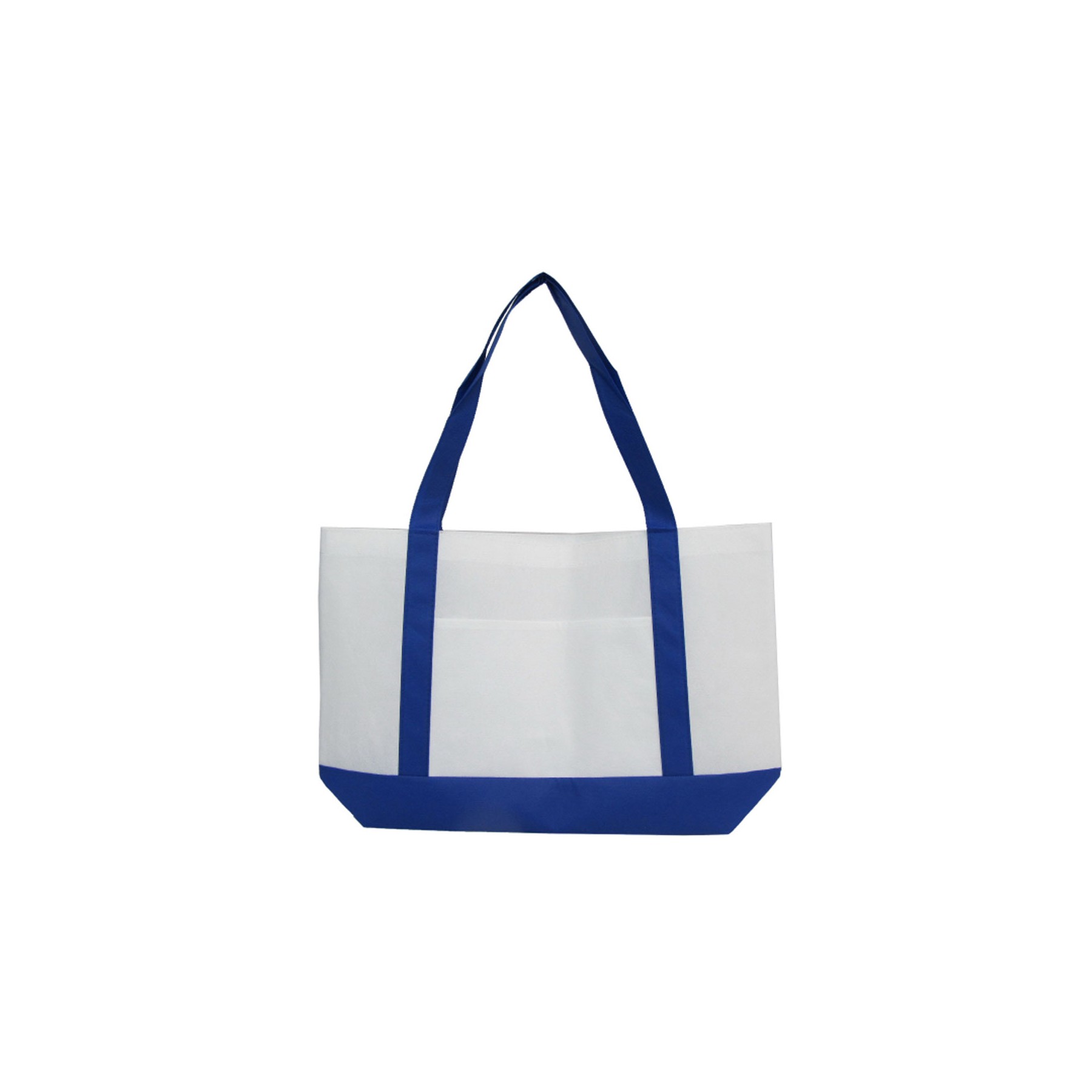 Two Tone Non Woven Open Tote 5